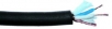 Mikrofonní kabel 2 x 0,14 mm kulatý, OFC, 1 m