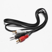 Kabel 2x cinch- 3,5 mm jack, 1,5 m