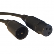 DMX kabel 3-pin XLR-XLR 10 m