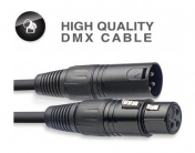High quality XLR-XLR DMX cable, 5 m