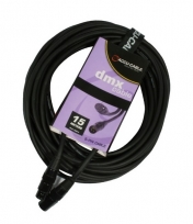 Kvalitní DMX kabel XLR-XLR 5-pin, 15 m