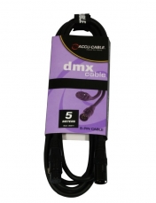 DMX cable XLR-XLR 5-pin, 5 m