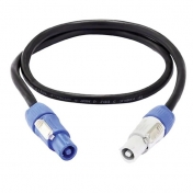 Propojovací PowerCon kabel 3x 1,0 mm2, délka 1,2 m