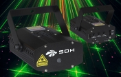 Mini Gobo Laser s grafikou, 100 mW