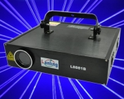 Modrý grafický laser 2000 mW 450 nm, DMX, ILDA