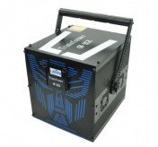 Profesionální RGB laser 4 W, 16,7 mil barev, stmívatelný, DMX, ILDA, přes 70°