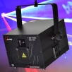 Plnobarevný RGB laser 1,5 W, 15 kpps, DMX, ILDA