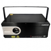 Grafický RGB laser 1,5 W, 15 kpps, SD card, DMX, ILDA