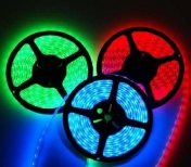 LED stripe 5050, 7W/m, RGB, 30 diodes, 1 m