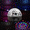 Šestibarevný RGBWVA paprskový efekt LED Ball DMX s dálkovým ovladačem