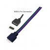 LED kabel RGB 10 cm 4 pin s konektorem
