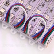 LED modul 3x LED 5050, 0,72 W, RGB, zalitý