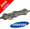 LED modul Samsung 5630 s optikou / 1,2 W / 12 V / IP68, přirozená bílá, záruka 3 roky