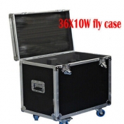 Flight case přepravní box pro 2 otočné hlavy LED Wash/Beam 36x 10 W
