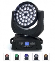 Otočná hlava LED Wash/Beam II. 36x 10 W 4-in-1 RGBW Zoom, DMX512