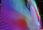 LED curtain závěs 3x 2 m, 1176x RGB 3-in-1 LED, DMX