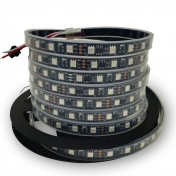 LED pásek 2811 digitální, 5050, 14W/m, 12V, RGB, 60 diod, 1 m, silikon, IP67