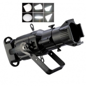 Scénický profilový LED reflektor 19°,36°,50° bílá, 200W, DMX