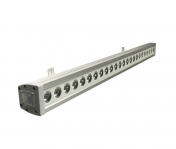 LED Wall Bar Wash reflector 24x 10 W RGBW 4-in-1, DMX, 96 channels