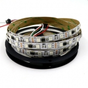 LED pásek 2811 digitální, 5050, 14W/m, RGB, 60 diod, 12V, 1 m