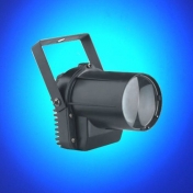 LED pinspot reflektor 3 W CREE, modrý, EU koncovka