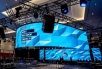 LED panel 1000x 500 mm, P4.81, Nova, úhlový, venkovní