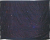 LED curtain závěs 3x 2 m, 96x RGBY LED, DMX
