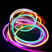 Neon RGB digital pásek 12V, WS2811, 5050, 60 LED /m, 14 W/m, 1 m, IP67, 20x10 mm