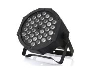 UV LED flat PAR reflektor 36x 1 W, DMX