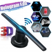 3D hologram projektor 384 LED fan, WiFi, SD karta