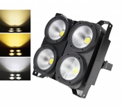 LED blinder reflektor 4 eyes,teplá+studená bílá, 400W,DMX
