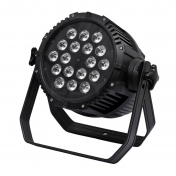 Waterproof ZOOM LED PAR reflector 18x 10 W RGBW 4-in-1, DMX, IP65