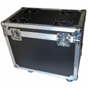 Flight case přepravní box pro 2 otočné gobo hlavy 100 W LED, prisma