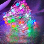 Digitální vánoční LED řetěz WS2812 (2811), USB, aplikace, ovladač, 100 diod/10 m
