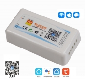 Wi-Fi smart ovladač RGBW LED pásků, Alexa, Tuya, Google Assistant