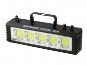 Bílý mini LED stroboskop 100 W, Auto, Sound