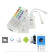 Hudební smart ovladač digitálních LED pásků WS2811,2812, SP511E, 38 tlačítek, Google Assistant