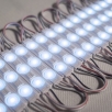 LED modul 3x LED 2835, 0,72 W, 6000 K studená bílá, zalitý