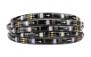 LED pásek 2811 digitální, 5050, 14W/m, RGB, 60 diod, voděodolný IP65, 12V, černý, 1 m