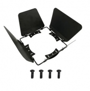 Four-leaf fixed flaps for LED PAR reflectors