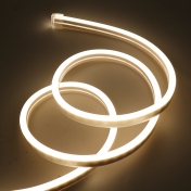 LED Neon Flex EC teplá bílá, tenký, 3000 K, 12 W/m, 120 diod, 1 m, IP67