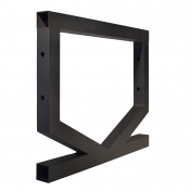 Kovová noha, rám, podstavec pro LED obrazovku, 500x 500mm