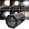 LED reflektor 200 W 2in1 bílá+teplá bílá, Motor Zoom 15-60°, DMX, silent