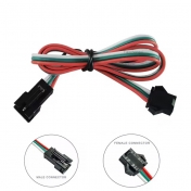 Propojovací 3-pin kabel pro digitální RGB LED pásky, 50 cm