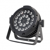 Voděodolný LED PAR flat reflektor 24x 10 W RGBWA+UV 6-in-1, DMX, IP65