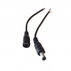 DC adaptér 5,5 x 2,1mm Jack s kabelem, sada