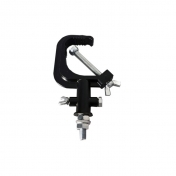 Hák divadelní quick lock, 30-60 mm, černý, 40 kg (TH-90)