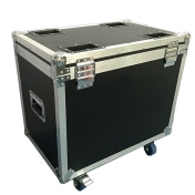 Flight case přepravní box pro 2 otočné hlavy Beam 7R/230W skleněná goba