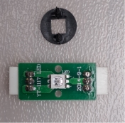 Deska 35 x 14 s 1x LED RGB digi a 2x konektory - 3 pin