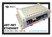 DMX Art-Net ethernet - SPI WS 2811,2812,1903 